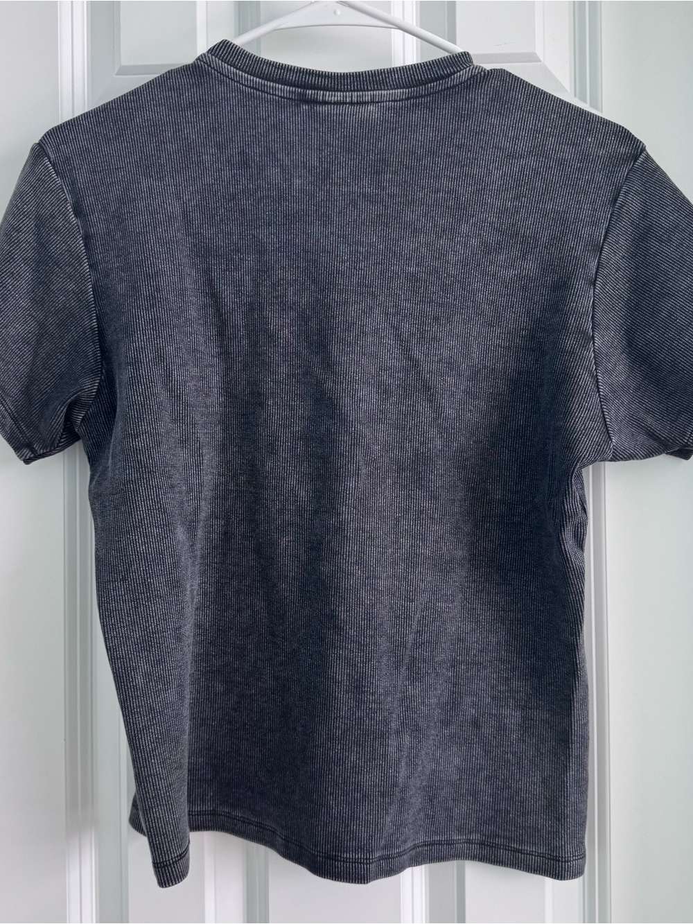 Teddy Fresh Acid Wash Rib Snaps Top - Picture 5 of 6